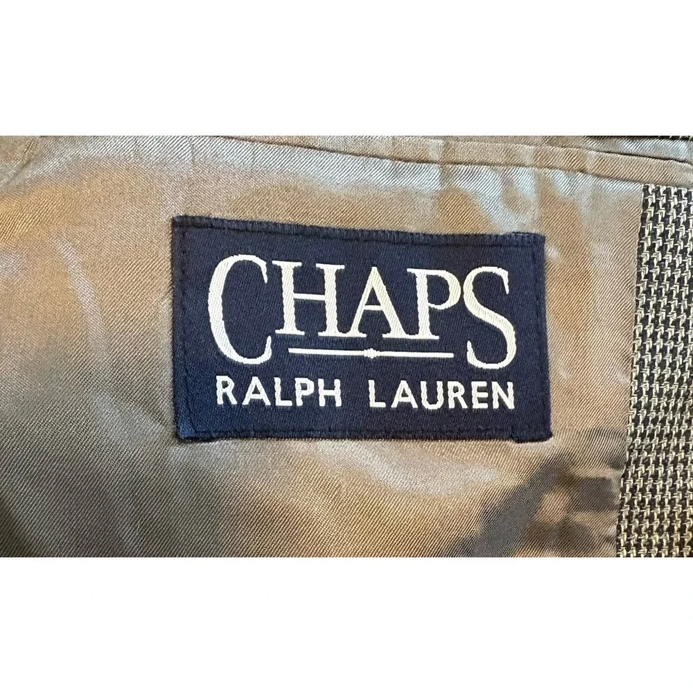 Chaps Ralph Lauren Wool‎ Silk Blend Sport Coat Mens 44R Blazer Suit Jacket
